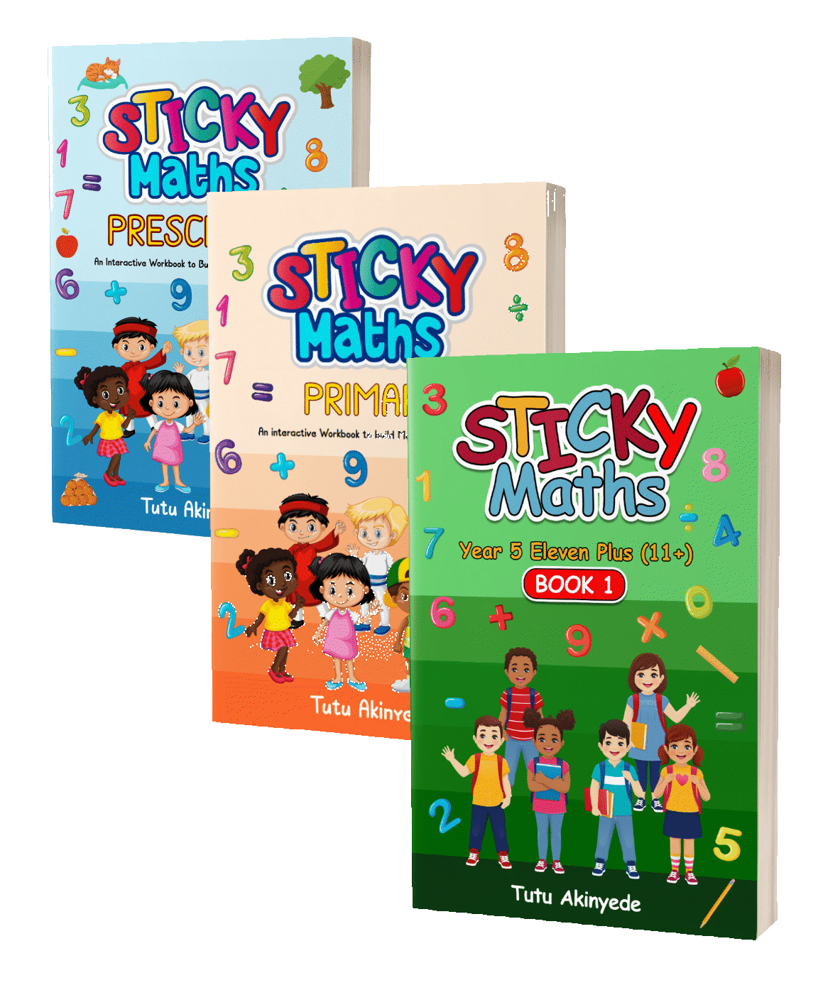 Sticky Math 3 book set