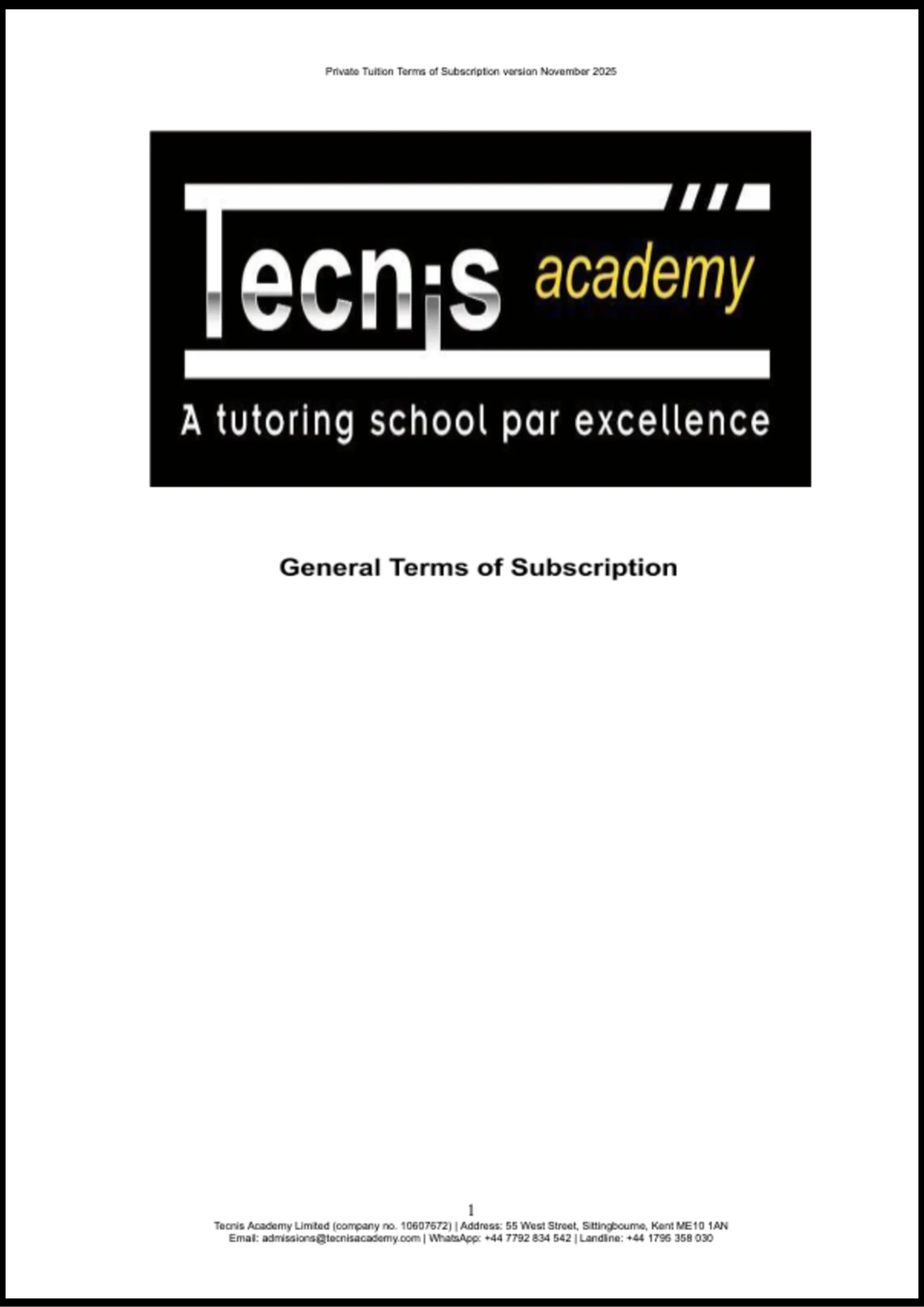 Tecnis Academy General Terms of Subscription V4 11.25 2 scaled