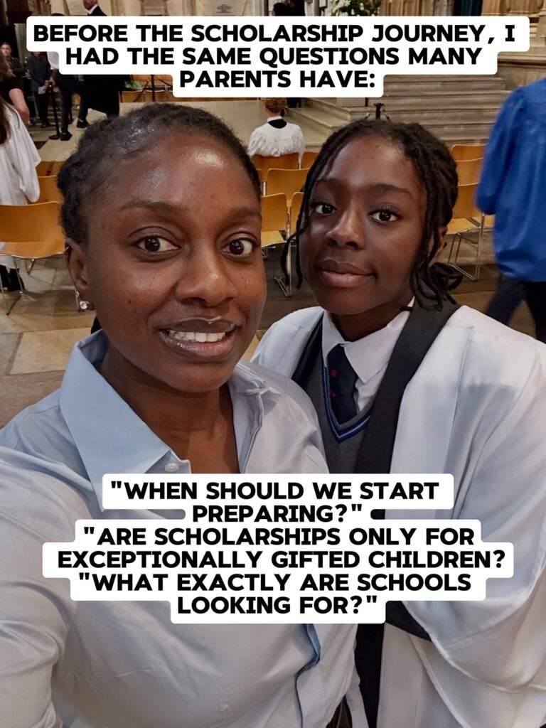 Before the scholarship journey, I had the same questions many parents have